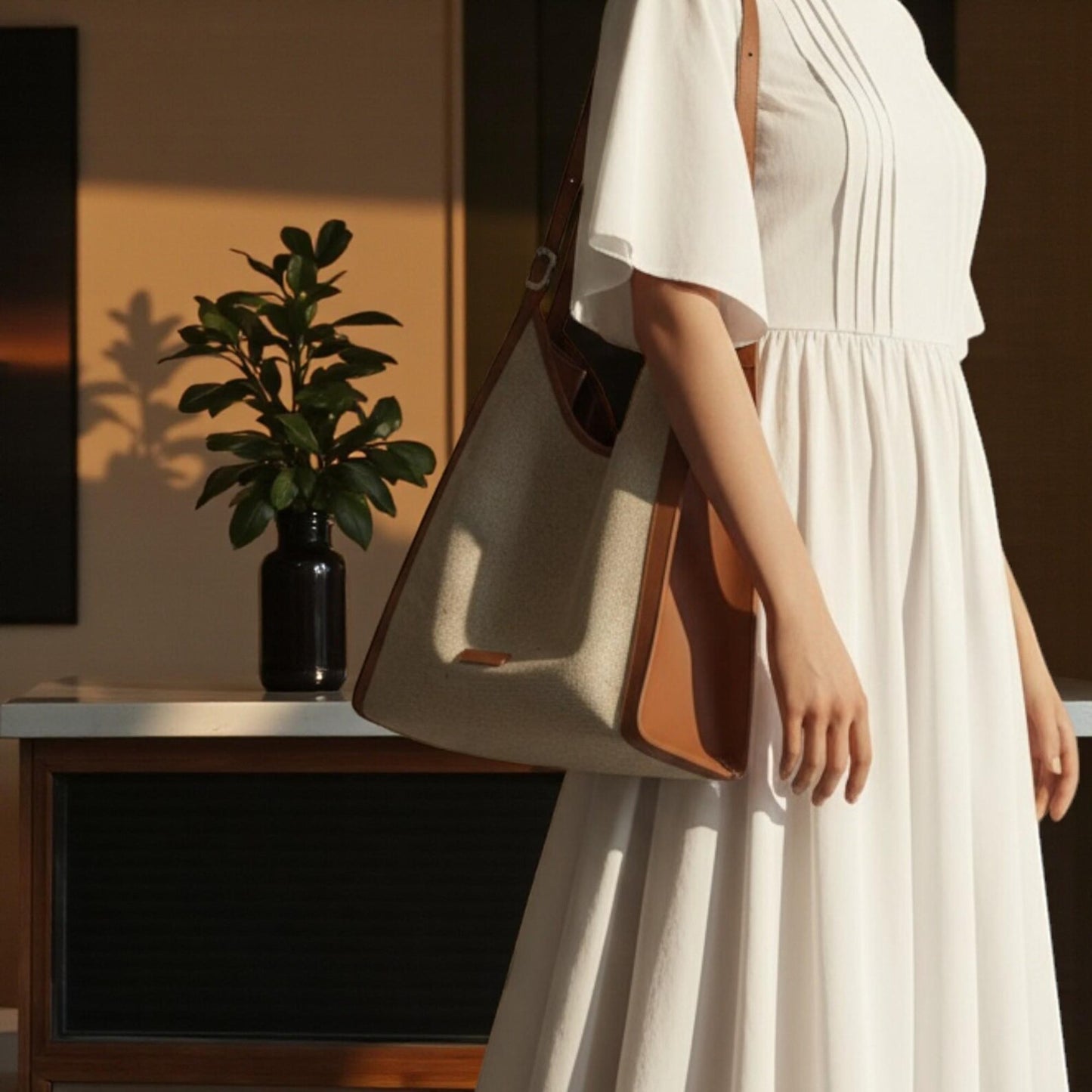 Handmade Cotton Tote – Stylish, Durable & Perfect for Travel or Daily Use