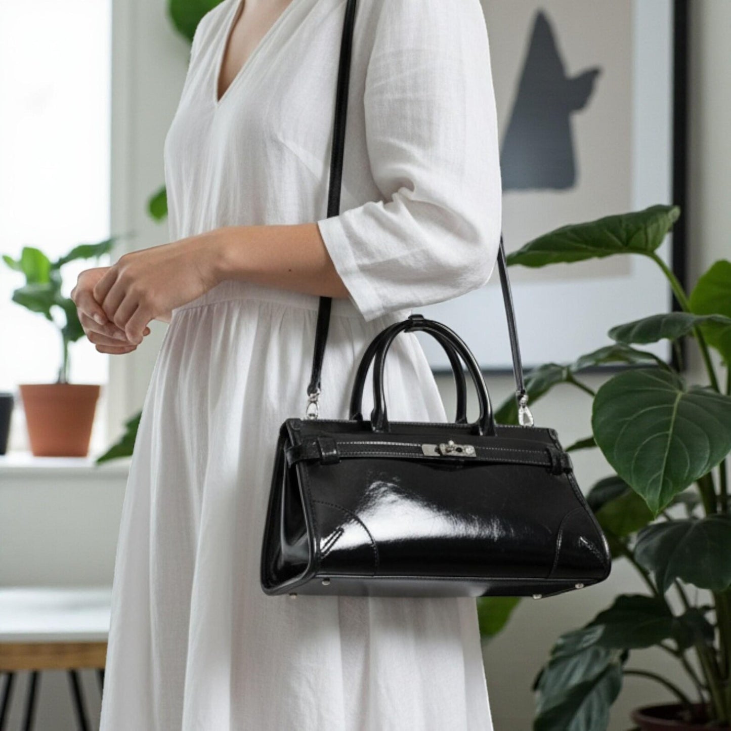 Elite Crafted Genuine Leather Shoulder Bag