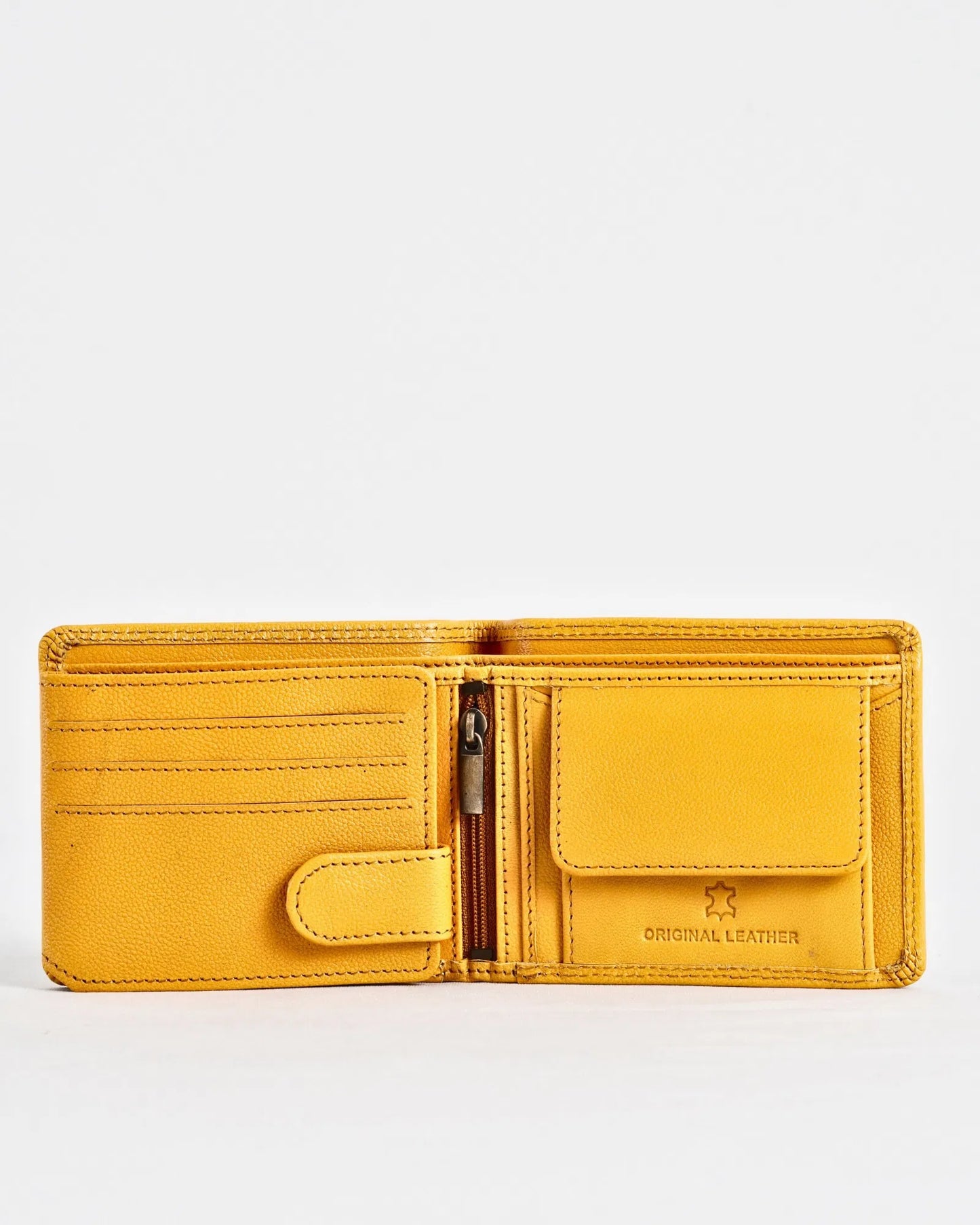 Cambridge – Men’s Original Leather Wallet (Rich Tan)