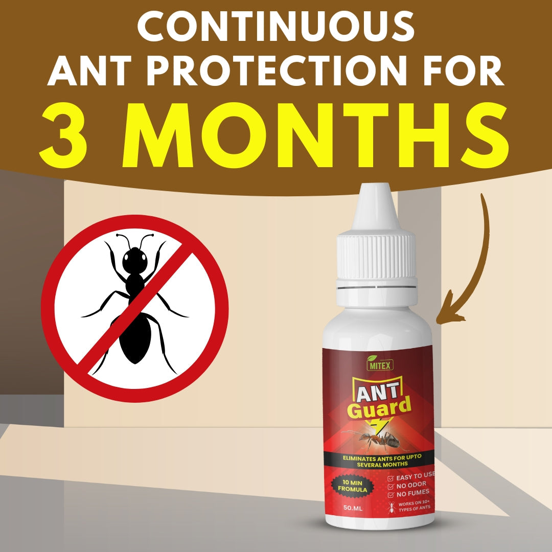 Pest Guard Combo - Best Cockroach, Ant and mite repellent for your home