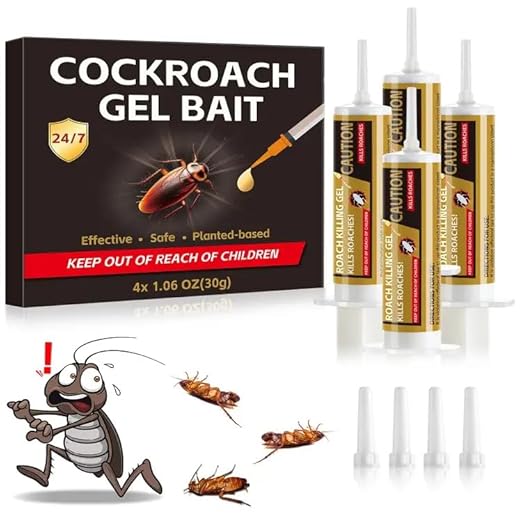 Powerful Cockroach Gel Bait – Fast Kill & Long-Lasting Protection