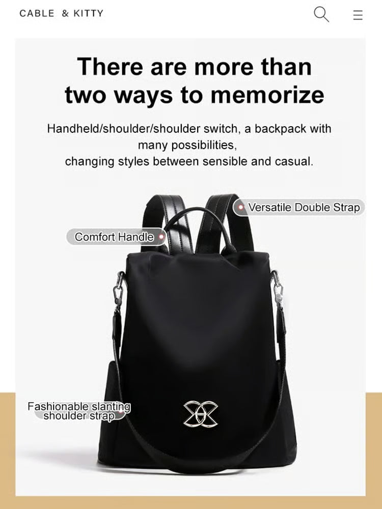 🔥Anti-Theft Large Capacity Backpack