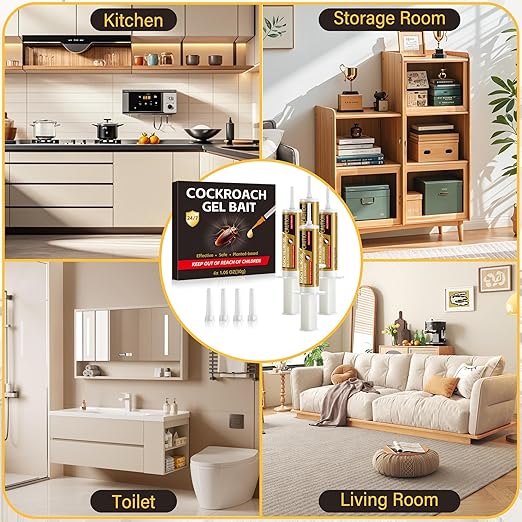 Powerful Cockroach Gel Bait – Fast Kill & Long-Lasting Protection