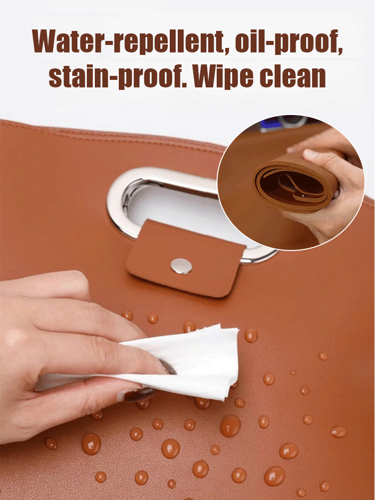 Japanese and Korean high-end genuine leather laptop bag