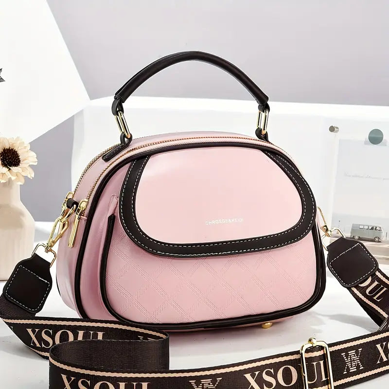 Retro Versatile Large Capacity Crossbody Handbag