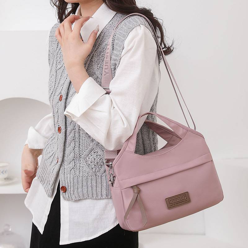 Women's Nylon Shoulder Bag – Spacious & Multi-Use