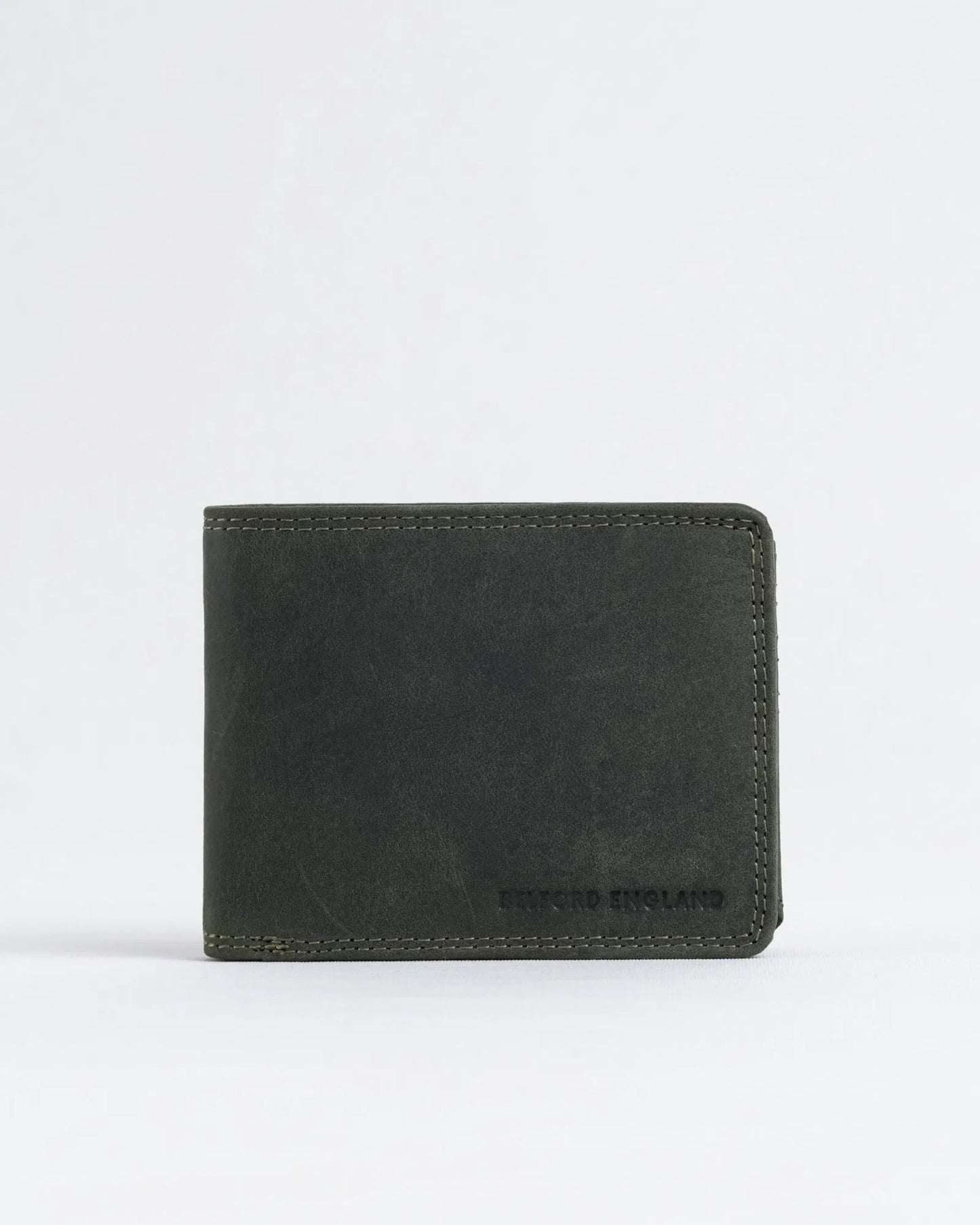 Cambridge Men’s Original Leather Wallet (Rugged Green)