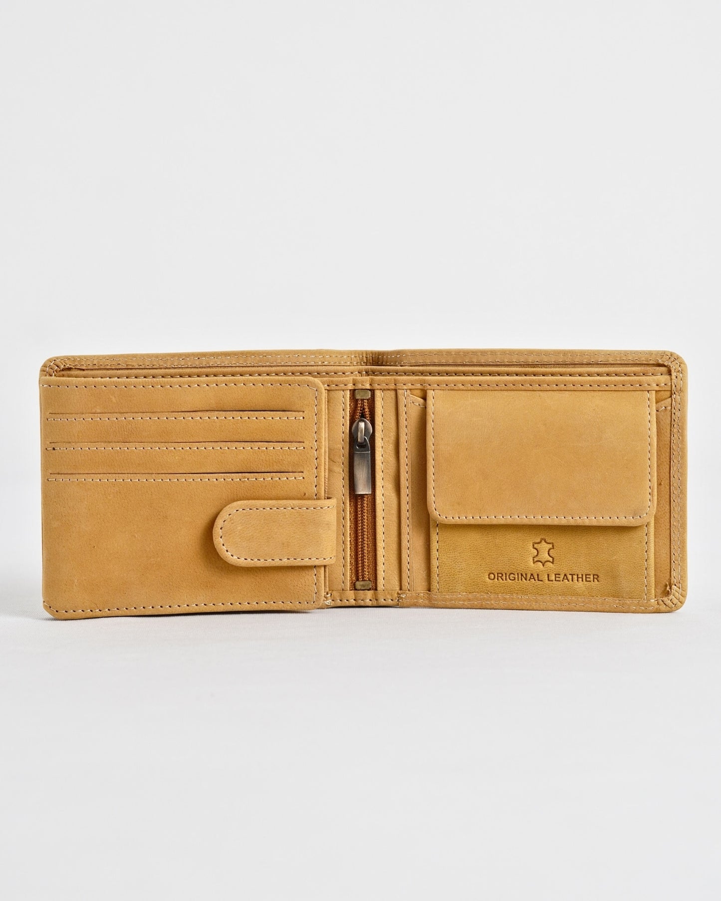 Cambridge (Limited Edition) Men’s Original Leather Wallet – Rugged Tan