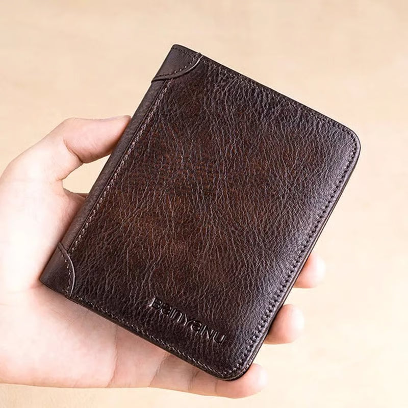 💰Multi-functional RFID Blocking Durable Genuine Leather Wallet🎁