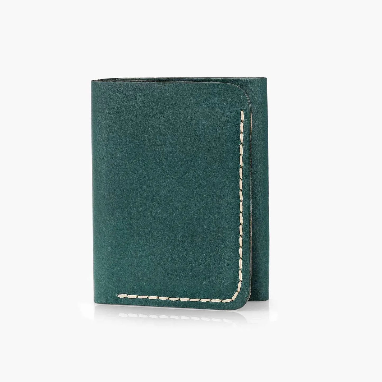 Premium Trifold Leather Wallet – Classic, Vintage & Cash Wallet in One