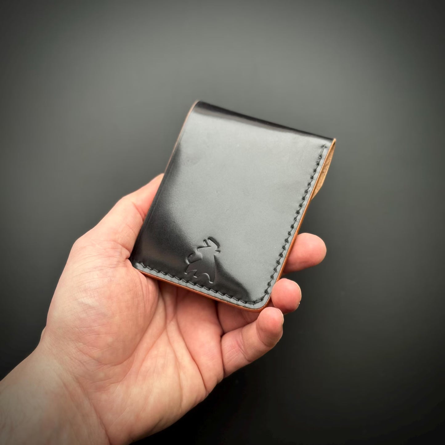 Slim Leather Wallet for Men – Minimalist Pocket Design (Black)