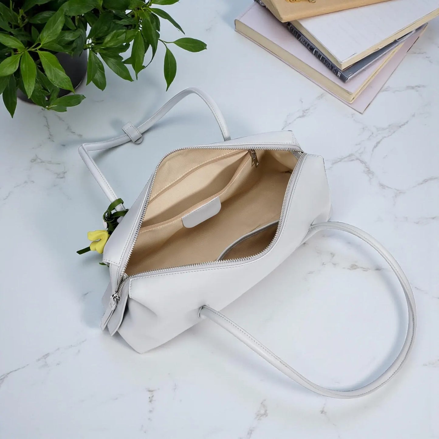 Luxury Chic Leather Shoulder & Crossbody Handbag