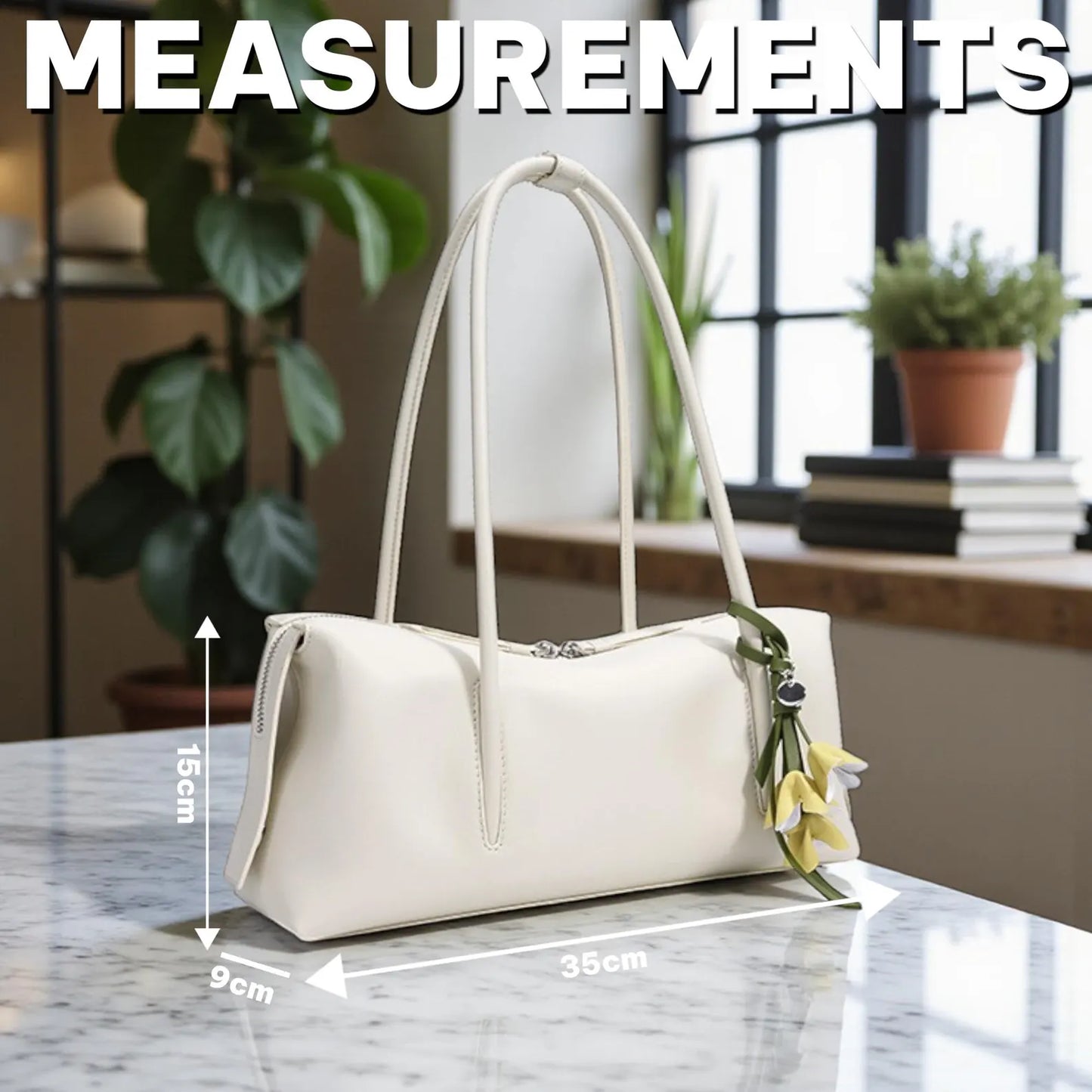 Luxury Chic Leather Shoulder & Crossbody Handbag