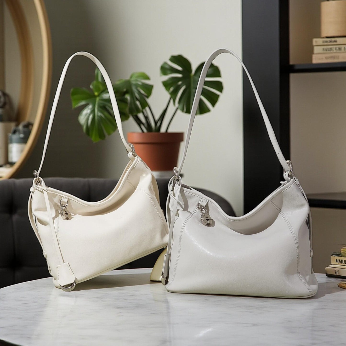 Classic Leather Handbag for Women