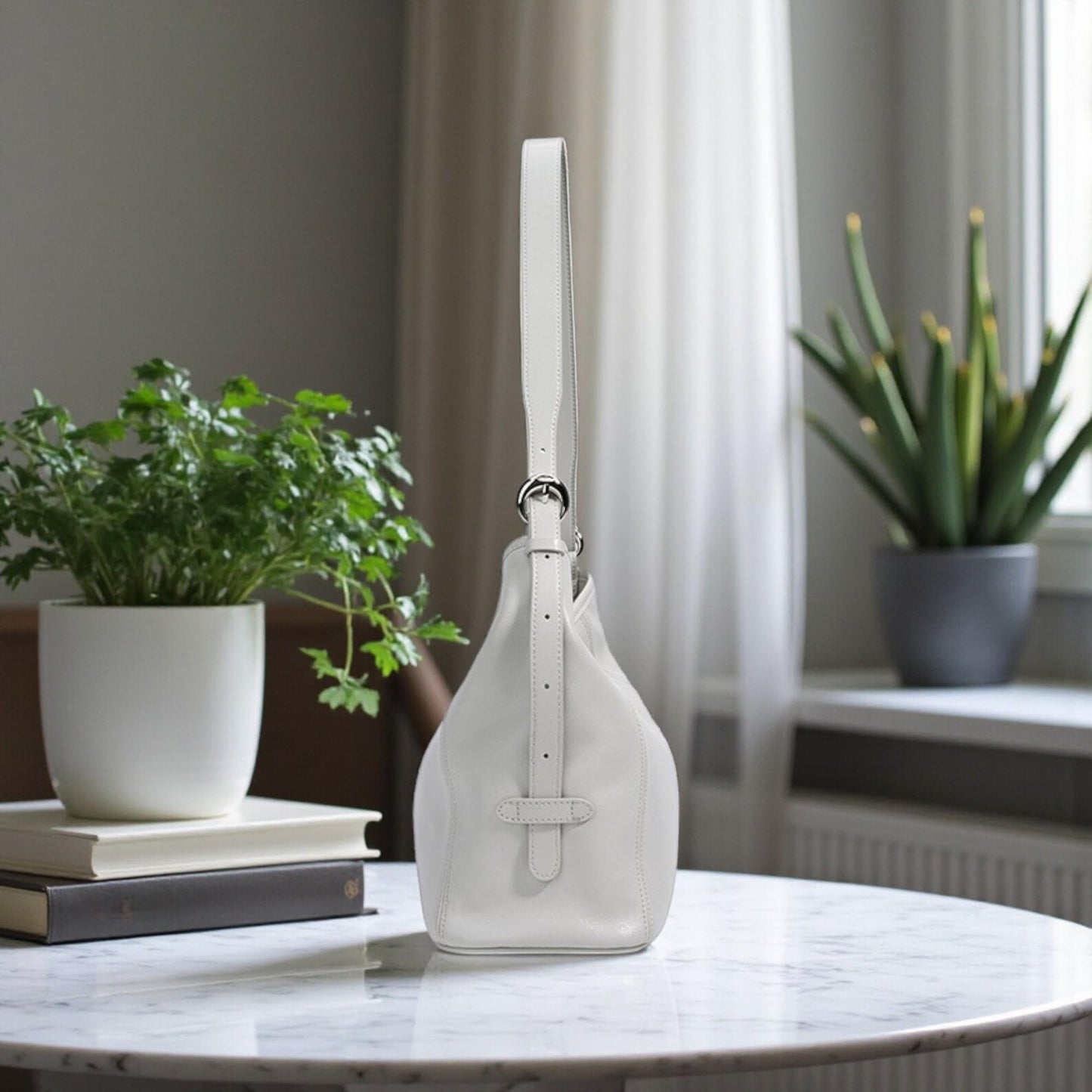 Classic Leather Handbag for Women