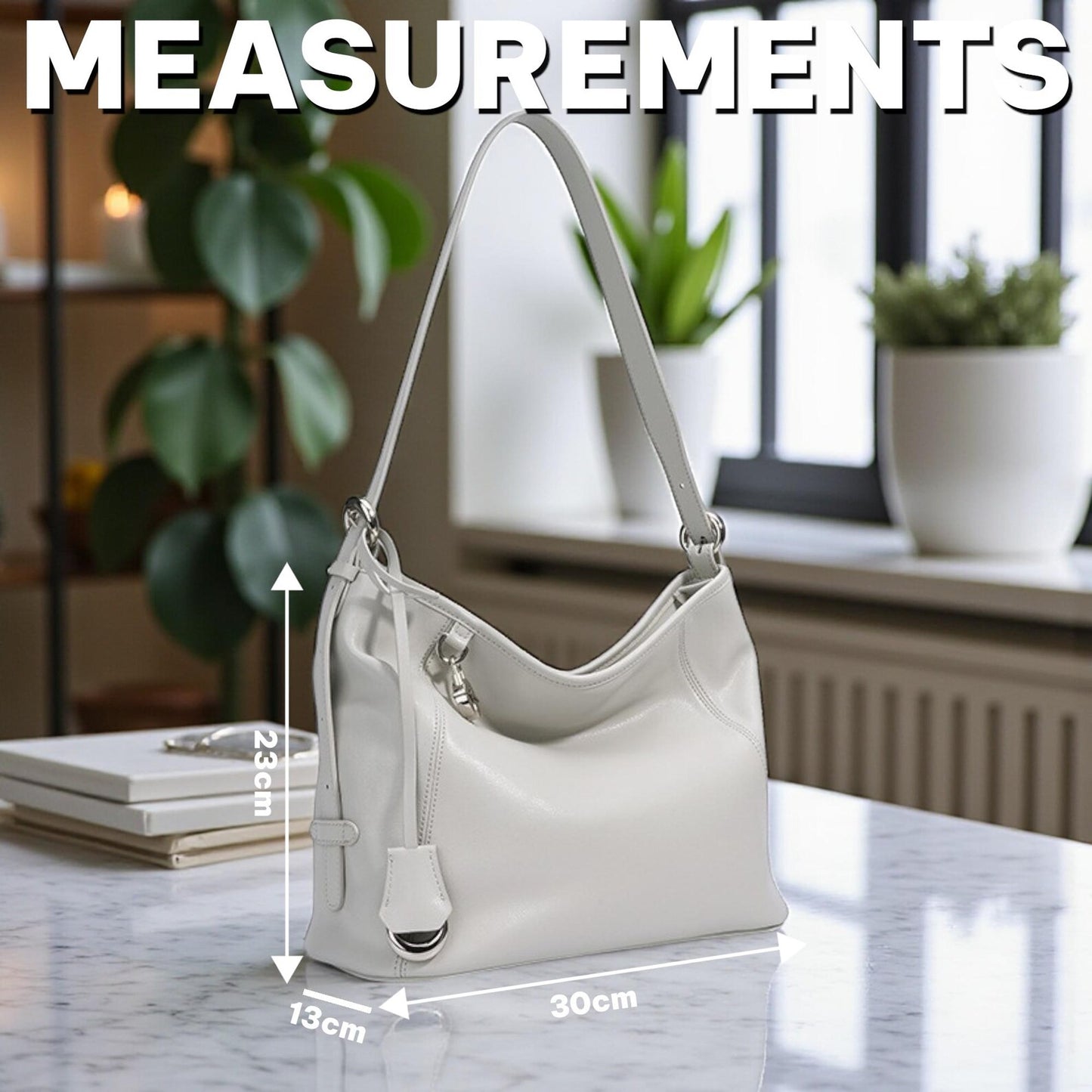 Classic Leather Handbag for Women