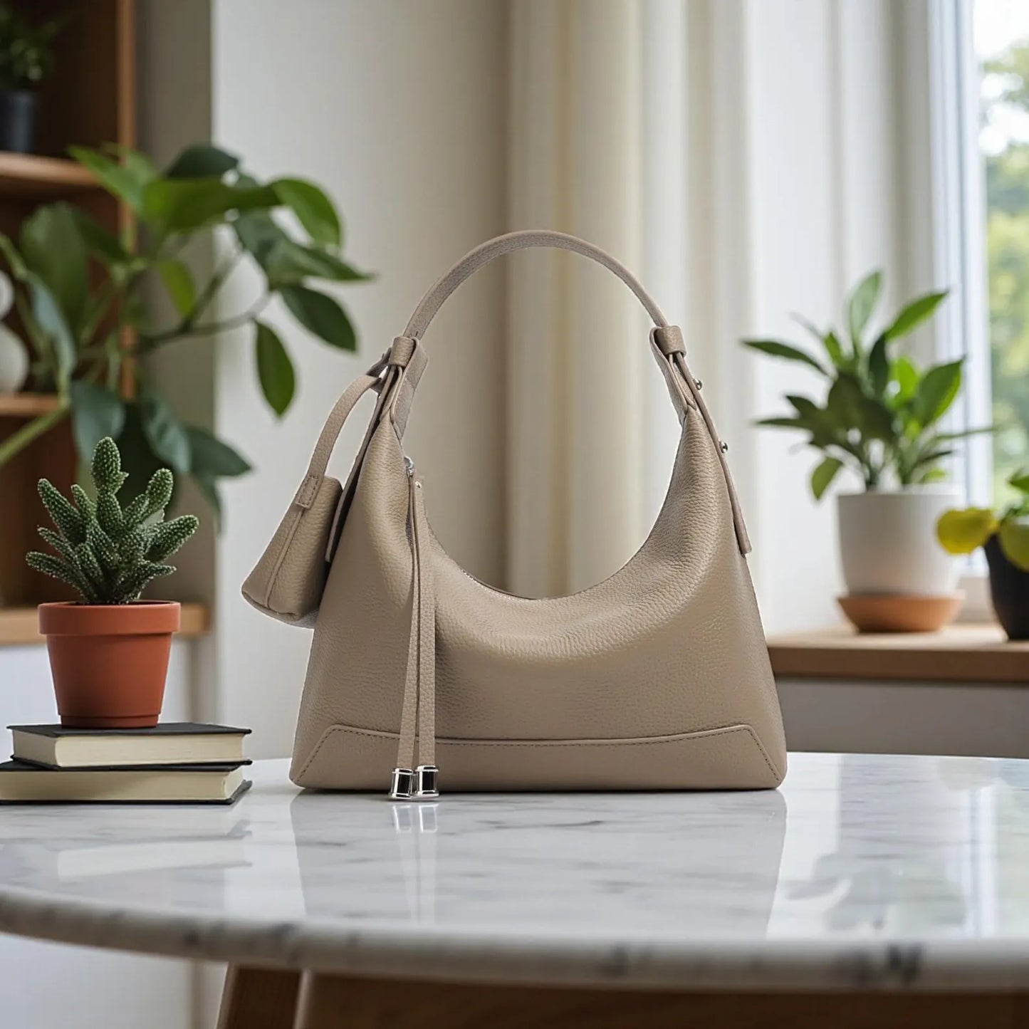 Elite Women’s Cowhide Leather Crossbody Purse