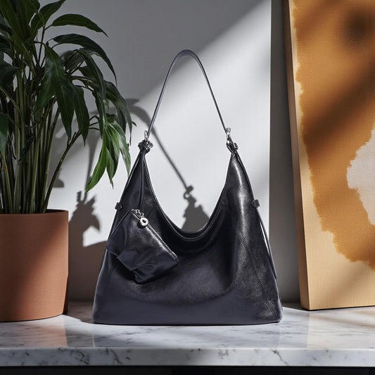 Premium Cowhide Shoulder & Crossbody Bag