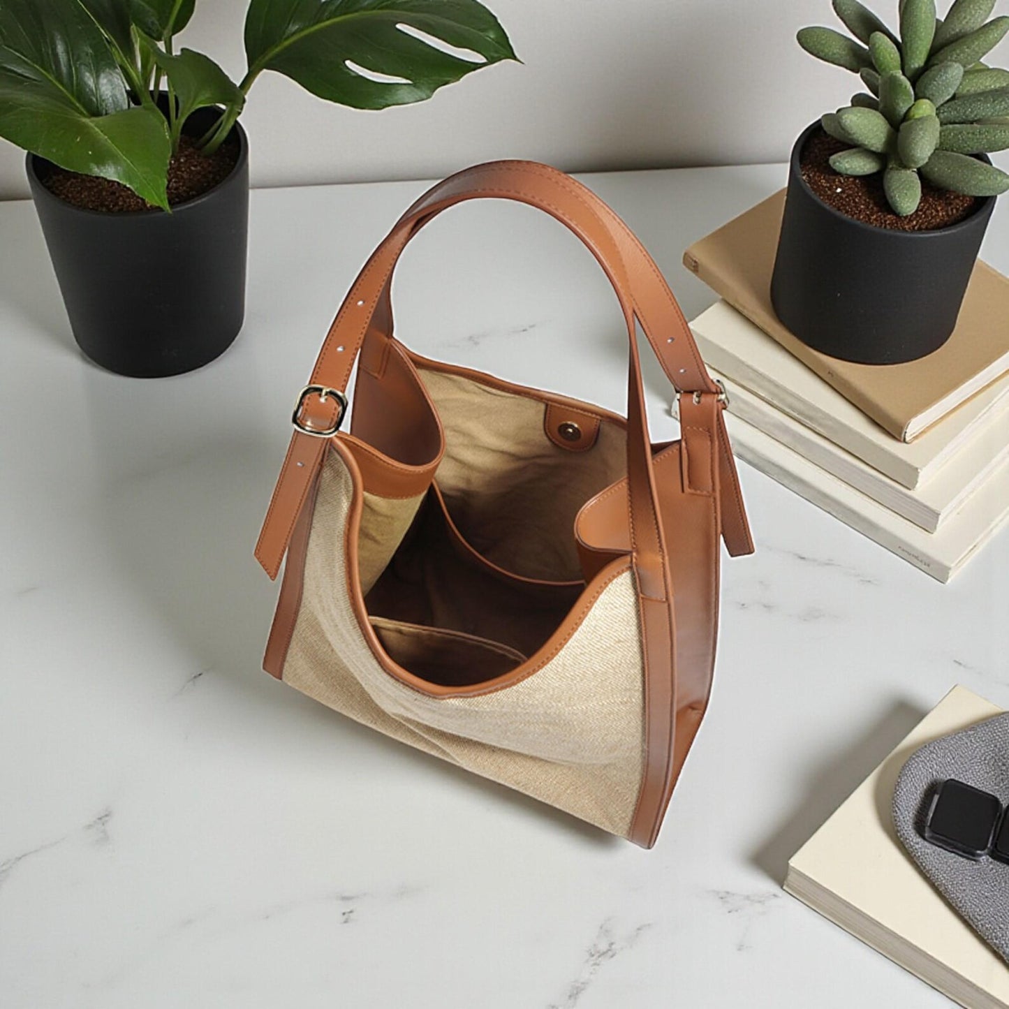 Handmade Cotton Tote – Stylish, Durable & Perfect for Travel or Daily Use