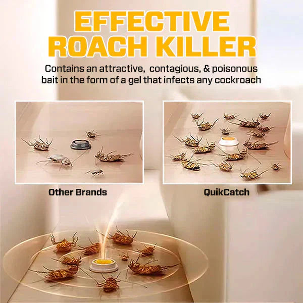 Natural Cockroach Killer Gel – Effective Pest Control for Kitchens & Bathrooms
