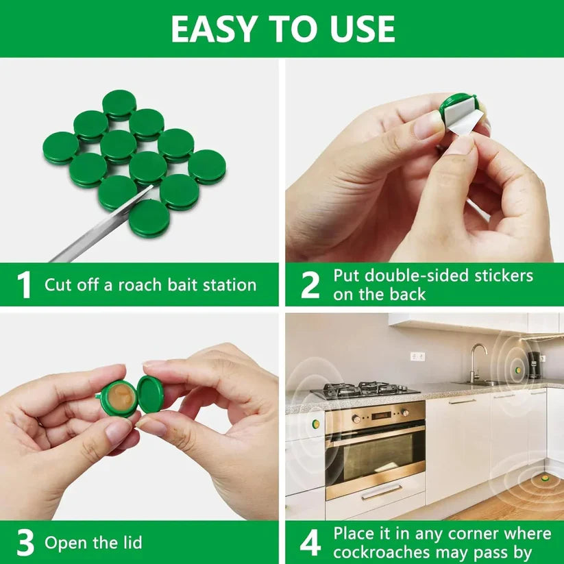 Natural Cockroach Killer Gel – Effective Pest Control for Kitchens & Bathrooms