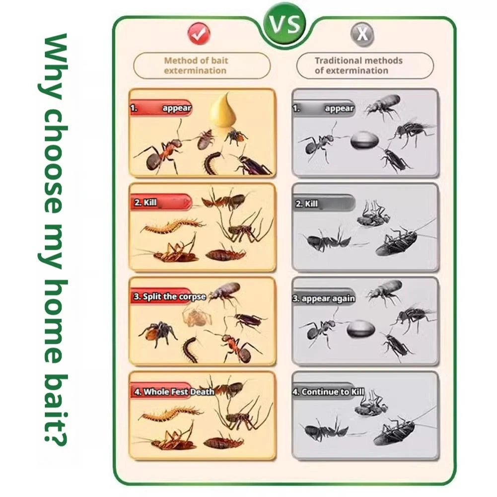 Household Cockroach Glue Bait Highly Effective Cockroach Killer