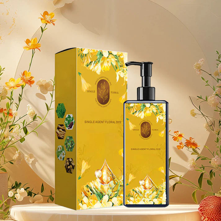 🔥 2025 Hot Sale 50% OFF🔥Nourishing Plant-Based Hair Dye Shampoo