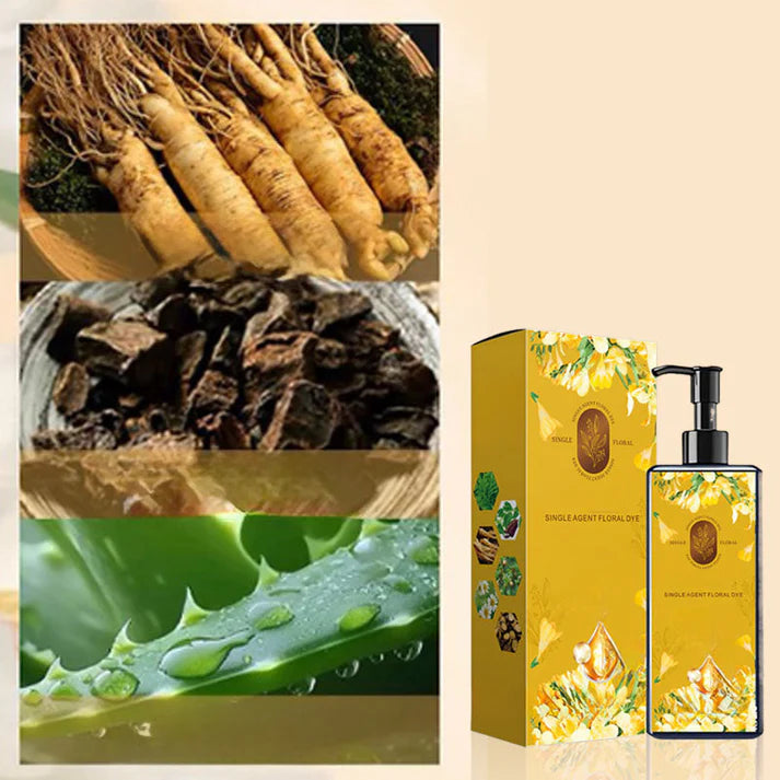 🔥 2025 Hot Sale 50% OFF🔥Nourishing Plant-Based Hair Dye Shampoo