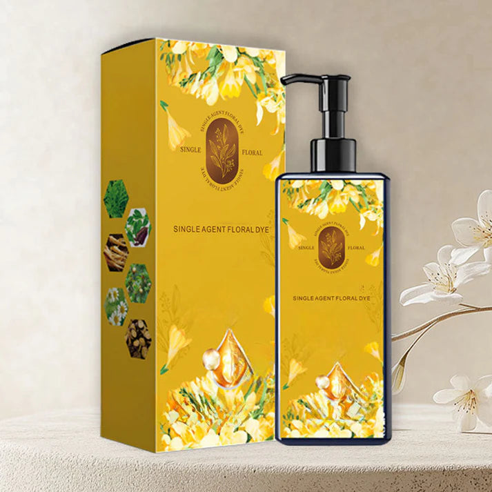 🔥 2025 Hot Sale 50% OFF🔥Nourishing Plant-Based Hair Dye Shampoo